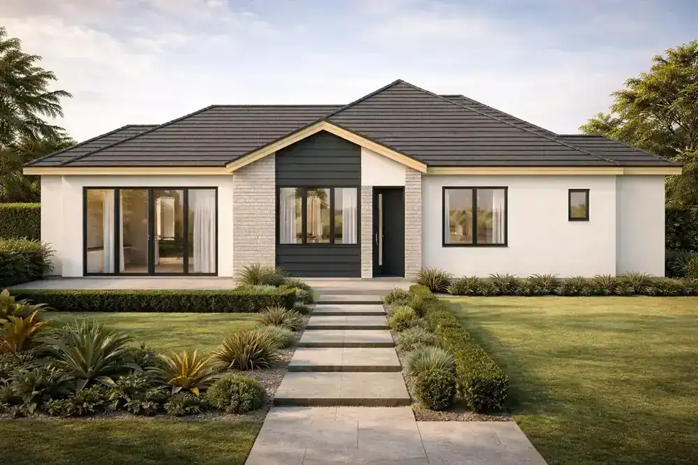 The Malot Residence — Flagstone